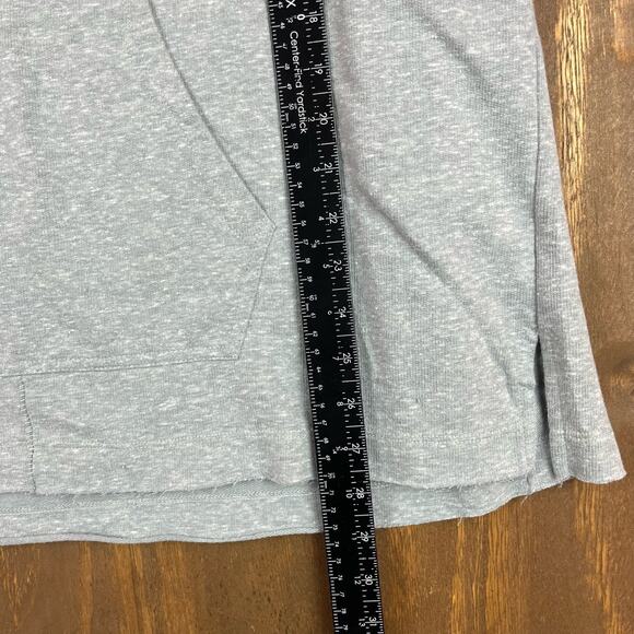 Evys Tree Womens Sweatshirt Gray Pullover Consuelo in Platinum Cable Knit M - Picture 7 of 13